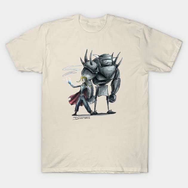 Fullmetal Alchemist T-Shirt by DinoTomic